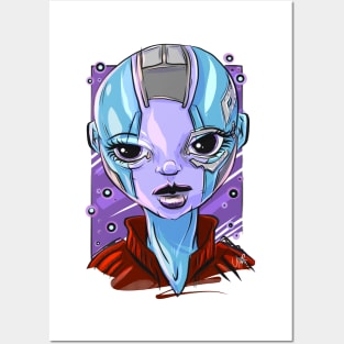 Pop Culture Caricature #11 - Nebula Posters and Art